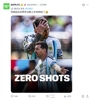 有點難了??ESPN：阿根廷上半場0射門